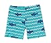 Baby Toddler Boys Two Pieces Swimsuit Set Swimwear Dinosaur Bathing Suit Rash Guards with Hat UPF 50+ (Blue Ocean,3-4 T)