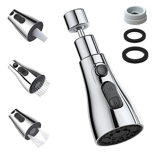 Ydhfdc Kitchen 360° Wasserhahnaufsatz Chrom