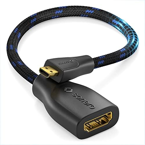 Sonero® 4K Mini HDMI To HDMI Cable, Premium High Speed, 4K 60Hz - View #7