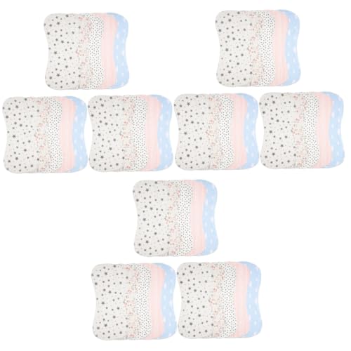Bavoirs coton pour lingettes à éructations pour le bien-être de bébé