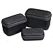 US PeaceKeeper Products P25020 - Gear/Ammo Cases (Set of 3) - Heavy Duty Water Resistant Fabric - Three Nested Cases Black