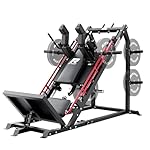 RitFit Gazelle Pro 3 in 1 Leg Press and Hack Squat Machine - High-Tensile Steel Leg Press Machine, 2000 lbs Capacity, Adjustable Angles, Hack Squat Machine with Weight Storage