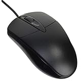 スリーアールシステム 3R スクロール光学式マウス PS2 ブラック 3R-KCMS01PBK