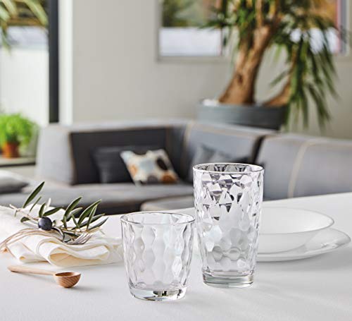 Bormioliroccosilkdofglasssetof61325ozclear Urban Country Home Decor Bormioli rocco silk dof glass set of 6 1325 oz clear urban country home decor