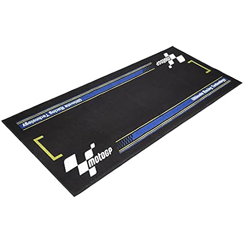 MotoGP Motorcycle Race Garage Mat Series 4 190 x 80 cm (Black) Cover