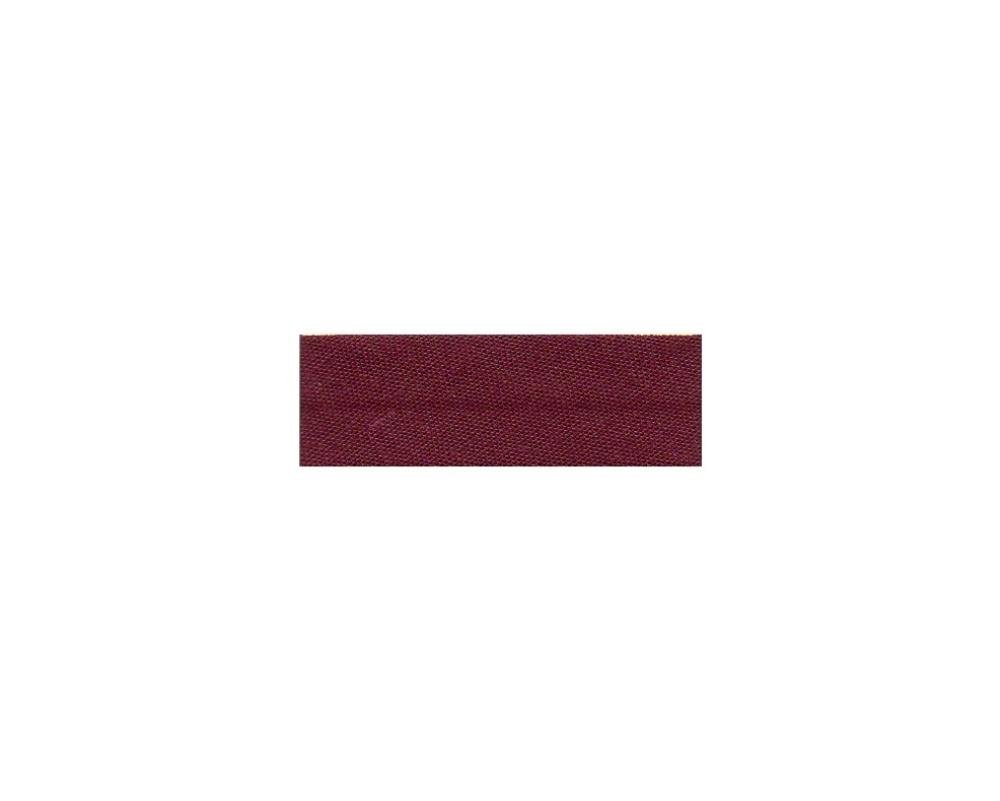 Essential Trimmings Polycotton Bias Binding, 2.5M X 25Mm, Wine