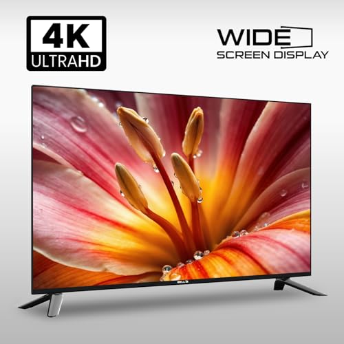 Image of IBELL 138 cm (55 inches) Frameless 4K Ultra HD Smart QLED Google TV, 4 Year Warranty, 2GB RAM (Black)