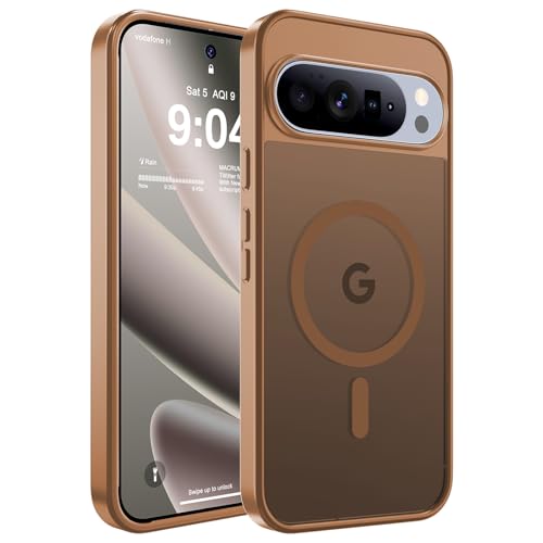 Image of WRJ Magnetic Case for Google Pixel 10 Pro XL 6.8-Inch, Brown