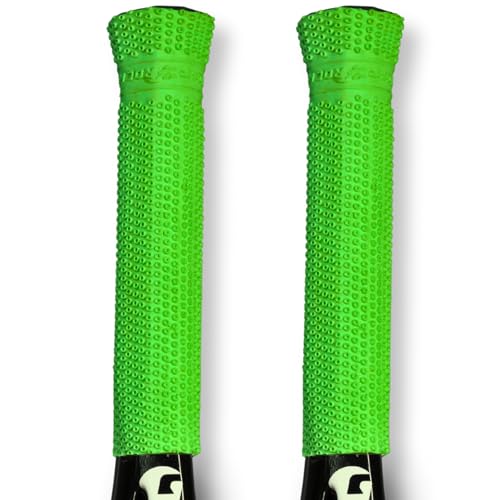 ROCKETGRIP Octopus Tennis Racket Grip (2-Pack) Soft Silicone Tennis Grip Cushioned Sweat-Resistant Tennis Equipment Vibration Dampening Tennis Accessories (Green)