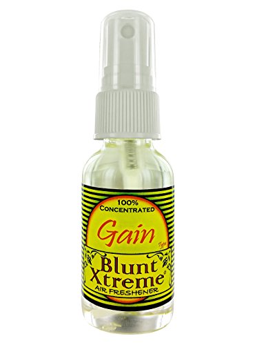 Blunt Xtreme Ultimate Gain Type Air Freshener – 100% Ultra Concentrated Oil Based Spray – Ideal for Home, Car, Office & More - A Feeling of Purity - Long Lasting Effects - 1oz Bottle
