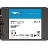 Crucial BX500 240GB 3D NAND SATA 2.5-Inch Internal SSD - CT240BX500SSD1Z