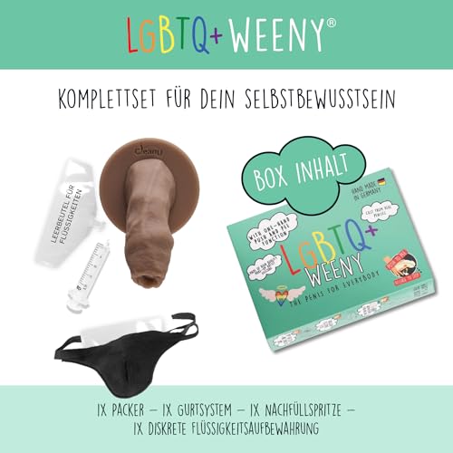 LGBTQ+ Weeny FTM STP Silikon Packer (Light Ivory Amor)3