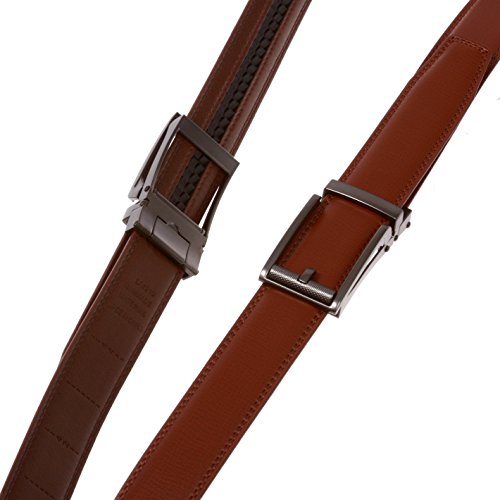 Men's Adjustable Automatic Ratchet Slide Perfect Fit Belt2