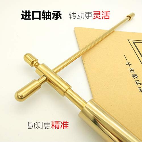 Dowsing Rod Copper [ 2 Packs ]-Solid Material 99% - Ghost Hunting, Divining Water, Gold, Buried Items, etc