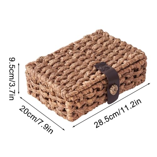 Cajas rectangulares a prueba de polvo y cestas organizadoras para estudio y cocina 5