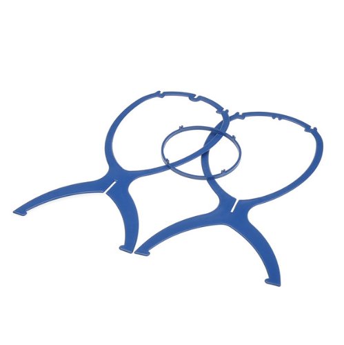 BestDealUK Blue Durable Stable Plastic Display Tool Collapsible Wig Hat Cap Stand Holder