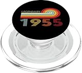 Photo Gallery legendary 1955 vintage retro leggendario compleanno design popsockets popgrip per magsafe Photo Gallery legendary 1955 vintage retro leggendario compleanno design popsockets popgrip per magsafe