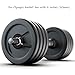 EastyGold Barbell Spring Clip Dumbbell Circlip Collars Olympic Barbell Weight Bars Weightlifting Clamps Clips 2 Inches Lock Buckle for Fitness Exercise Strength Training Gym Accessory 1 Pair