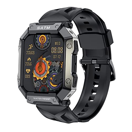 VersaBuy Smartwatch PG333 Preto: Tecnologia Avançada, Monitoramento de Saúde e Design Elegante para o Seu Dia a Dia