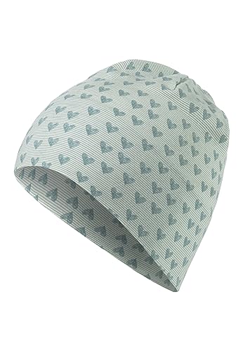 Sterntaler Baby Mädchen Slouch-Beanie Mit Herzen - Kinderbeanie,...