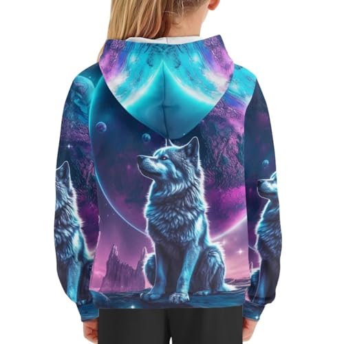 Funny Print Hoodies for Boys & Girls Soft Comfy Personalized Hooded Sweatshirts with Pockets4