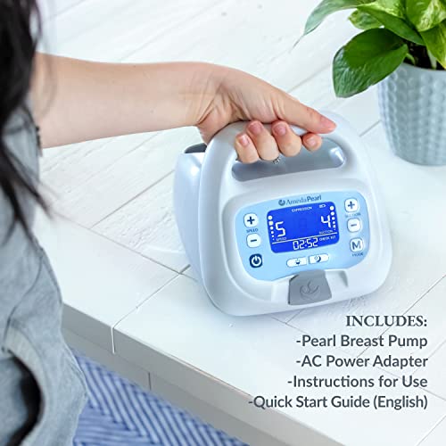 Ameda Pearl Hospital Grade Breast Pump | Ameda Electric Breast Pump | Rechargeable Battery | Medical Grade | Pumps for Breastfeeding - Image 6