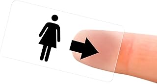 NIIMBOT Lable Maker Tape 0.55" x 1.18" (14×30mm) Printer Sticker Paper with Self-Adhesive for D11/D110/D101 Label Maker,1 Roll of 210 (Transparent)