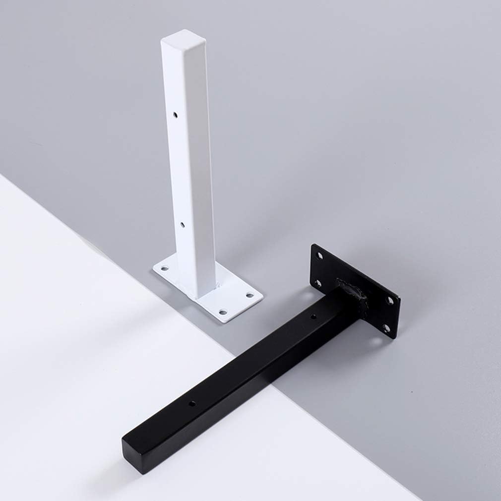 Regal Klammern,Regal Halterung, Regalhalterung, 2er-Pack Hochleistungs-Winkelstrebenhalterungen for Wandregale, Industrielle Regalhalterung aus schwebendem Metall mit blanken Platten, for Bücher, Wohn