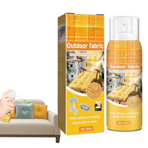 Spraay-On - Impermeabilizador de 100 ml – Spray impermeable con protección UV | Spray de tela para protección solar | Restaura el spray impermeable | Protector solar para muebles de jardín para