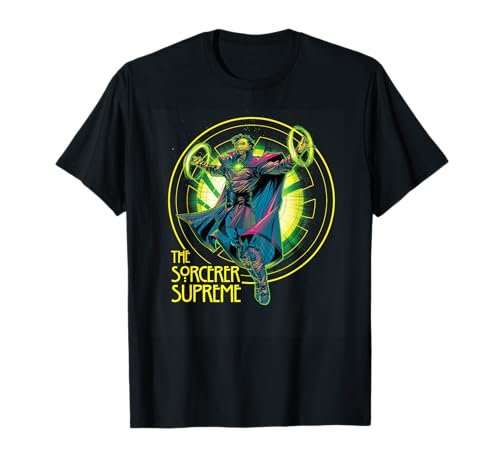 Doctor Strange Marvel t-shirt Sorcerer Supreme vêtement geek coton mode homme
