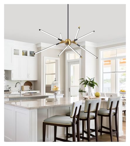 Pendentif LED doré pour illuminer vos dîners en salle à manger - 6