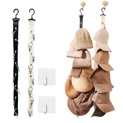 JYNXOR 2 Pcs Organizador De Gorras De Béisbol