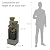 YZM 5-Tier Water Fountain Outdoor Garden Waterfall Fountains Indoor Bowl Cascading Water Feature with Led Lights for Home Deck Patio Porch Yard Decor 37.4" H