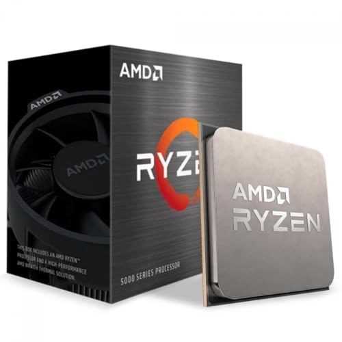 AMD Ryzen 7 5700 8 núcleos/16 Thread 65W TDP soquete AM4 L2+L3 Cache 20MB até 4,6GHz Boost Clock Wraith Stealth Cooler
