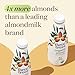 Three Trees Organic Unsweetened Almond Milk, USDA Organic, Dairy Free, No Oils, No Gums