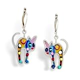 Seeka Kitty Cat Earrings - E0333