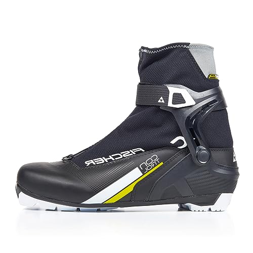 Fischer Control XC Botas de esquí de Fond, Adultos Unisex, Negro, 45