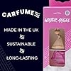 Carfume Limited Edition Winter Angel Car Air Freshener | Premium Bubblegum, Vanilla & Cotton Candy Fragrance | Luxury Recyclable Scented Diffuser - Odour Eliminator - UK Made Car Accessories #4