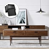 Furniture Coasters Cups, Rubber Furniture Feet Caster Cups Floor Protectors Square Table Chairs Legs Cup Pads for Carpet Floors Piano Sofa 4 Pcs - Image 5