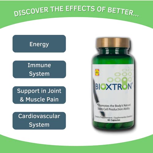 Bioxtron Natural Afa Stem Cell Supplement-60 Capsules #TOP2