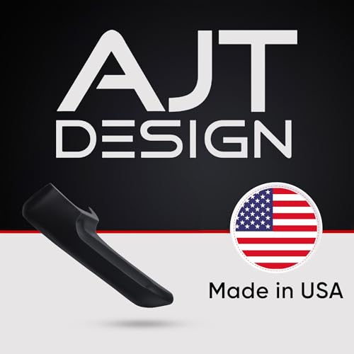 Image of AJT DESIGN Door Handle Covers Compatible with Toyota Tundra (2022+), Tacoma (2024+) & 4Runner (2025+) | Interior Accessories | High Strength ABS Plastic | Made in USA | 4 Piece Set - Black