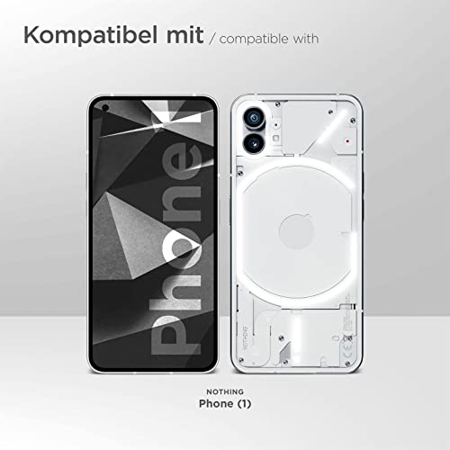 Protection 360 Nothing Phone 1 moex contre les rayures étui noir