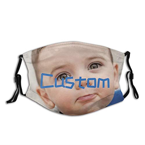 TAOIST Custom Face Mask Personalized Face Mask for Men Women Unisex Face Mask Cloth Face Mask with Nose Wire Outdoors Games Festivals Sports Holiday