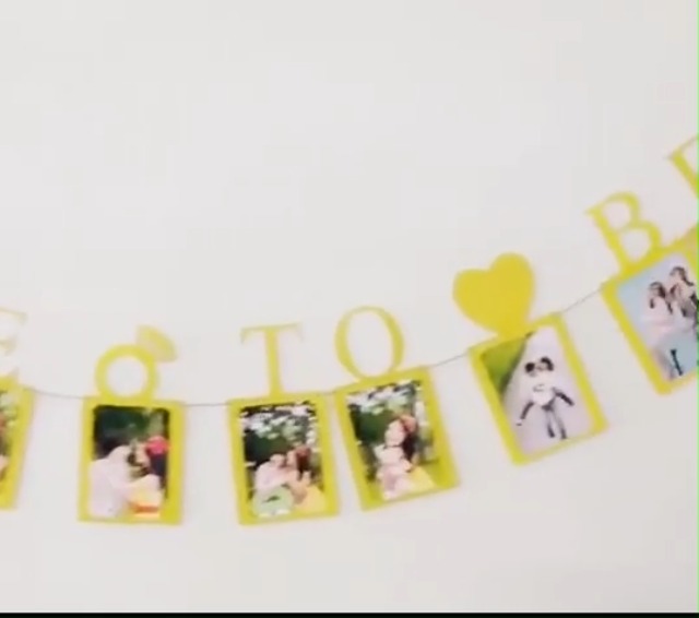 SHARRLA Photo Face Bunting Banner - 12 A4 Personalised Cutouts With