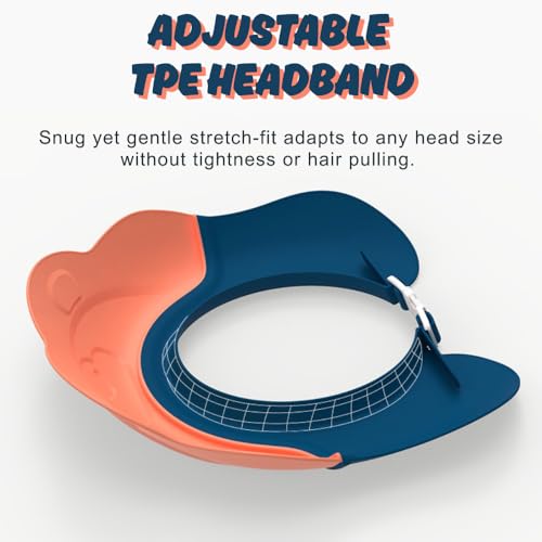 image for Generic Baby Shower Cap - Waterproof Bath Visor for Toddlers 1-3 Years