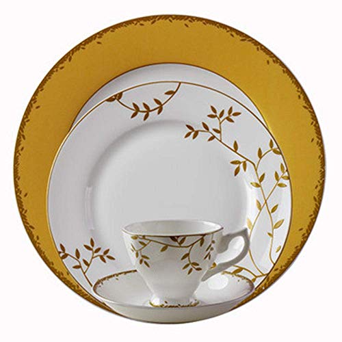 Mzxun Porcelana Bone China Conjunto de vajilla de porcelana occidental vajilla vajillas de cerámica Placas Los platos… - Imagen 4