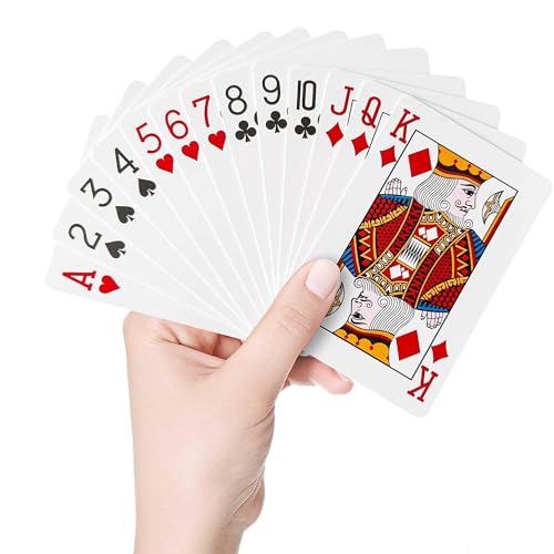 AMZSystems Professionelles Poker-Kartenspiel, hergestellt in Spanien, Rückseite schwarz, robust und langlebig, 54 Karten pro Karte, 2 Joker Texas Holdem 100 % hergestellt in Spanien, ads – Bild 4