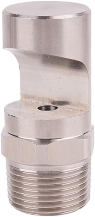 Wide Angle Fan Nozzle 1pc Wide - Angle Flat Fan Flood Jet Nozzle - Sizes 1/8" - 3/4", 120° Spray Angle, Ideal for Industrial Cleaning & Misting(3of4 6.0mm Hole)