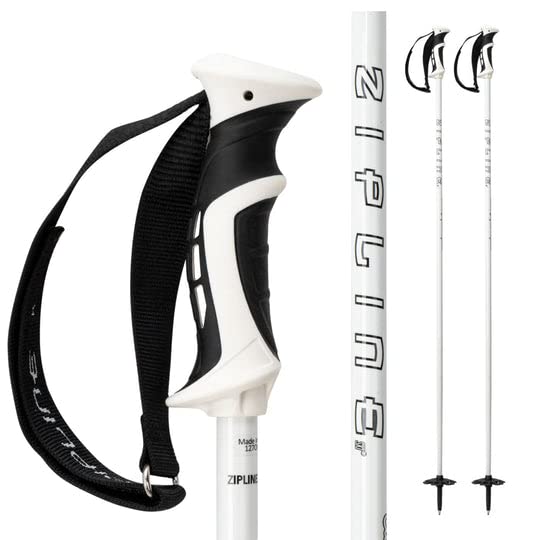 Zipline Blurr 16.0 Ski Poles White