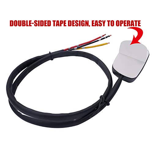 Twtade HZCX-3X Paste Type Switch Car Push Button Switch With Led Light On/Off Dc12V/10A 24V/5A Water Drop Shape Diy Car Switch Spst Rocker Switch thumb #2